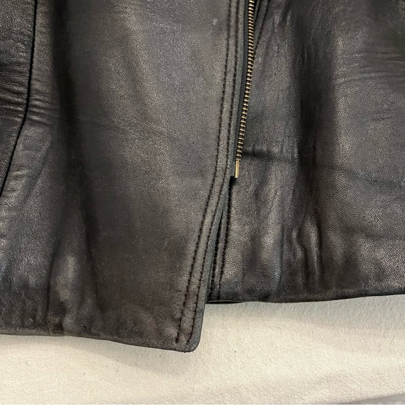 Vintage Simard & Voyer lamb skin genuine leather jacket , Sz S - Picture 16 of 17